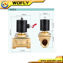 Brass solenoid valve 5V DC